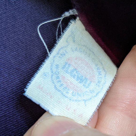 Vintage 1950s Cornflower Blue Wool Coat with Pockets and Real Fur Collar - M L - Picture 6 of 6